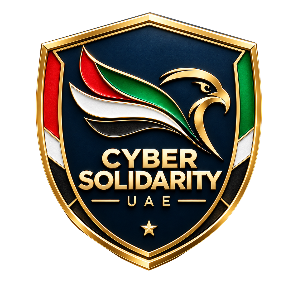 Cyber Solidarity UAE falcon shield